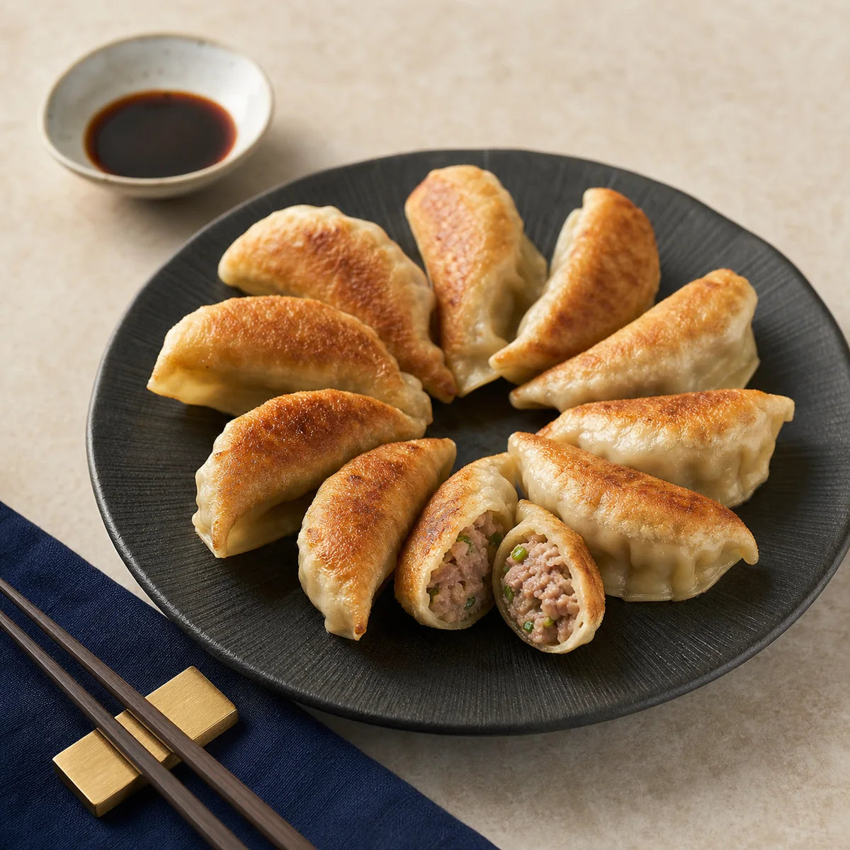 Japanese Cabbage & Pork Gyoza