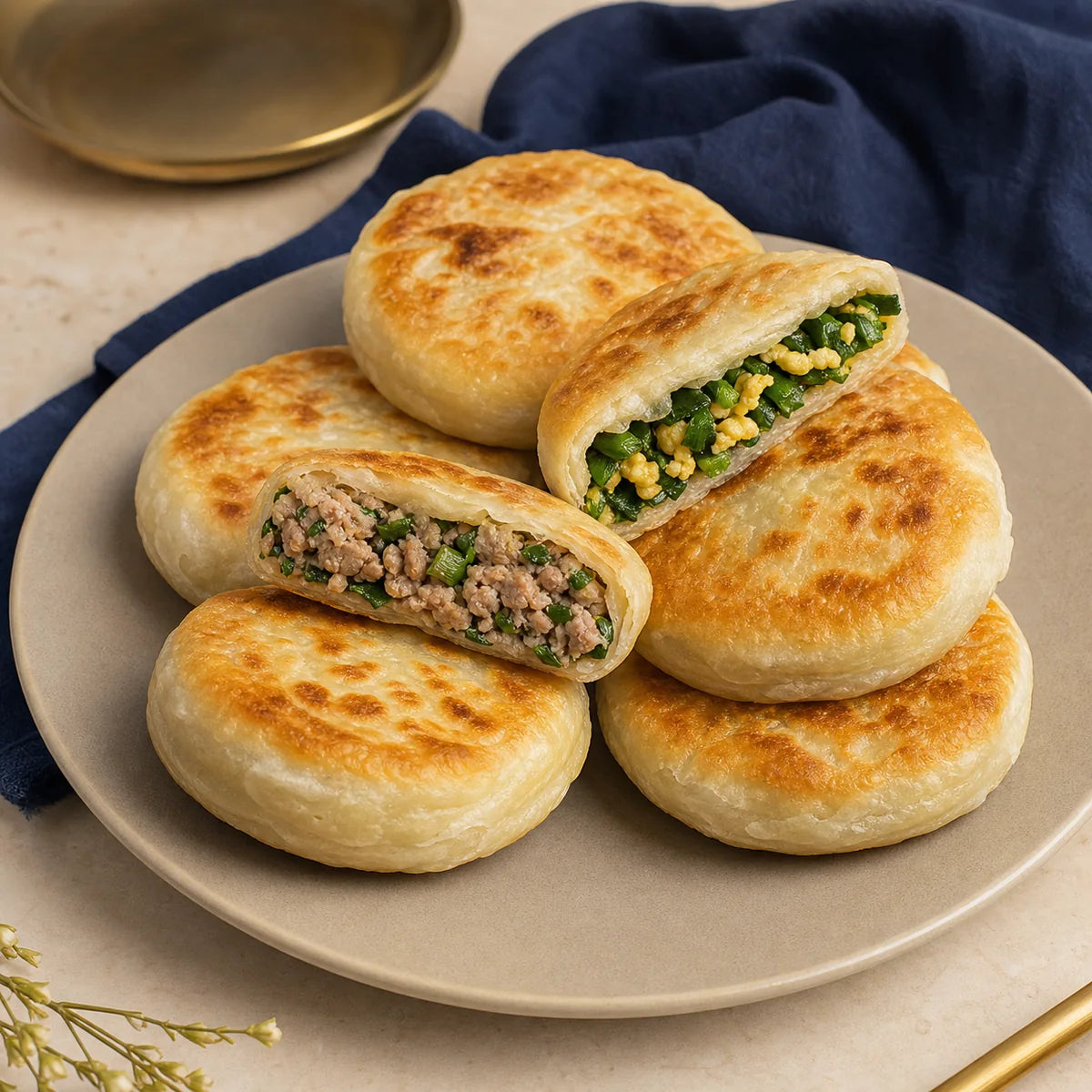 Pork & Cabbage Chinese Pie