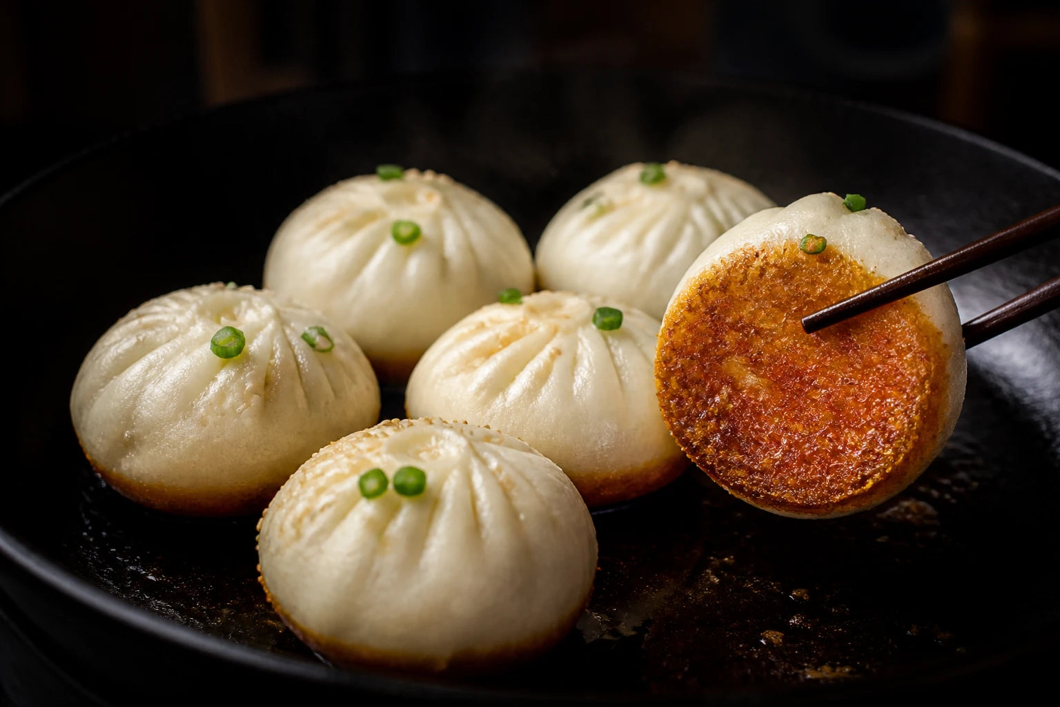 Pan-Fried Bun Series